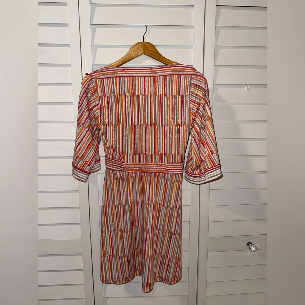 BCBGMaxAzria Multicolor Striped Dress - Picture 2 of 3